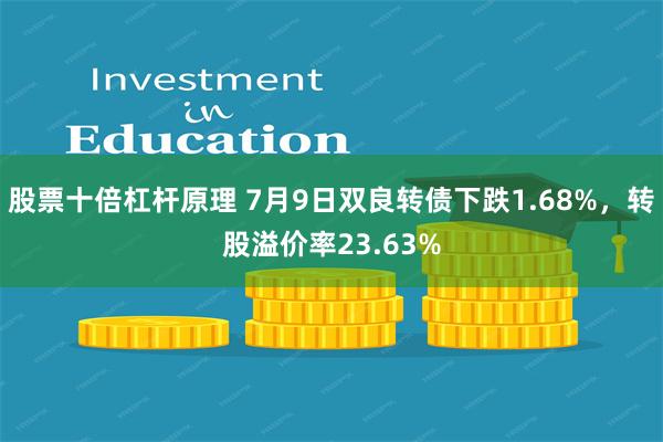股票十倍杠杆原理 7月9日双良转债下跌1.68%，转股溢价率23.63%