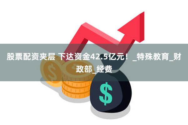 股票配资夹层 下达资金42.5亿元！_特殊教育_财政部_经费